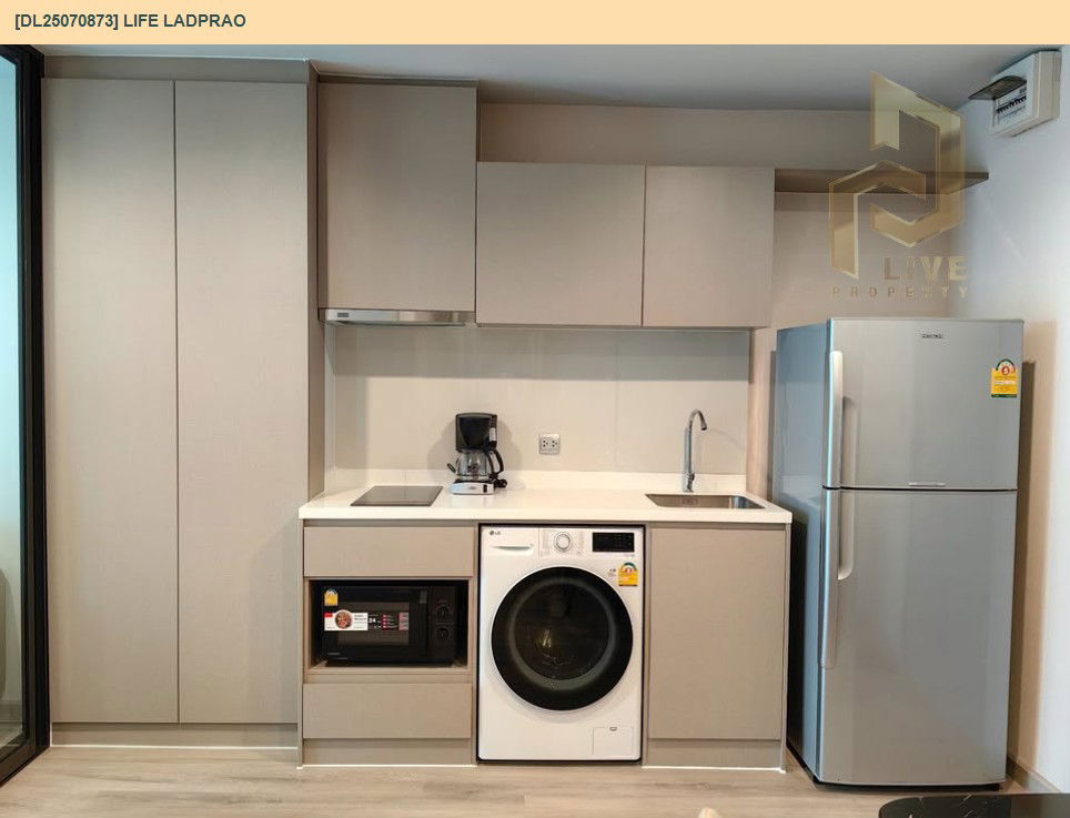 picture DL25070873 Condo for rent, Life Ladprao near BTS Ha Yaek Lat Phrao, ready to move in, call urgently 0656133286 LineID @655ebbvc - 11/13