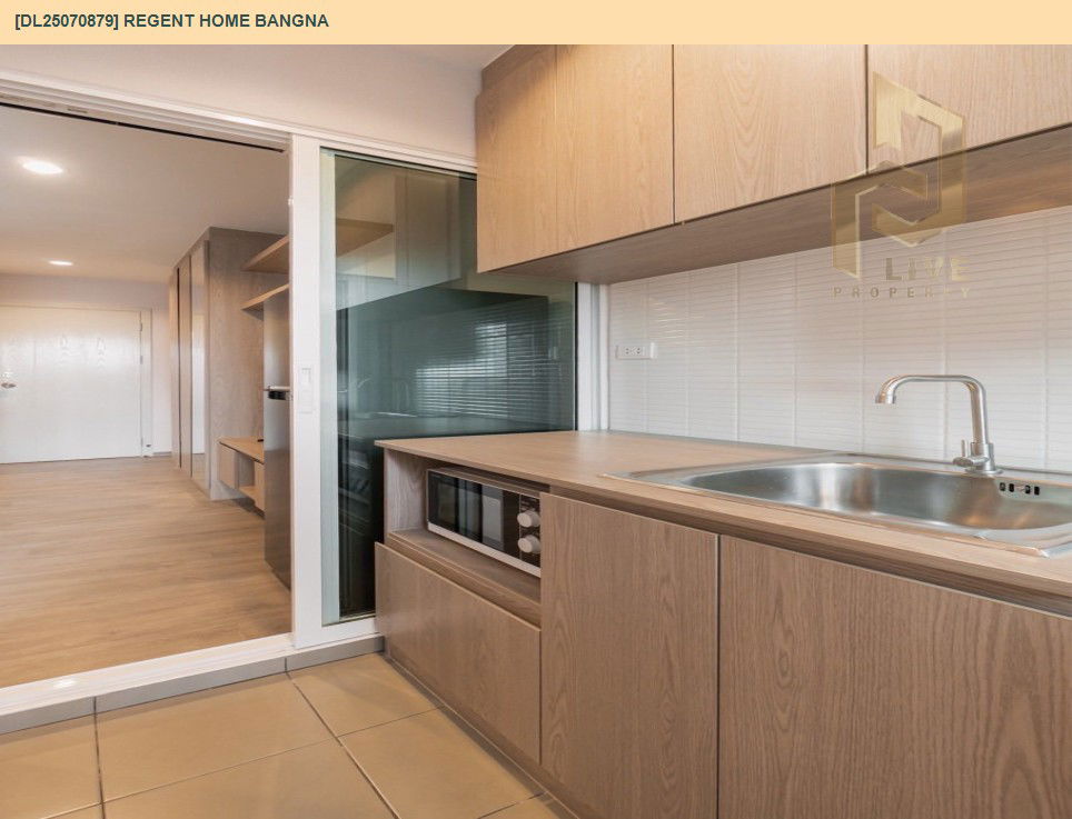 รูป DL25070879 ให้เช่าคอนโด รีเจ้นท์ โฮม บางนา (Regent home bangna) ใกล้ BTS บางนา พร้อมเข้าอยู่ โทรด่วน 0638692663 LineID @655ebbvc - รูปที่ 7/9