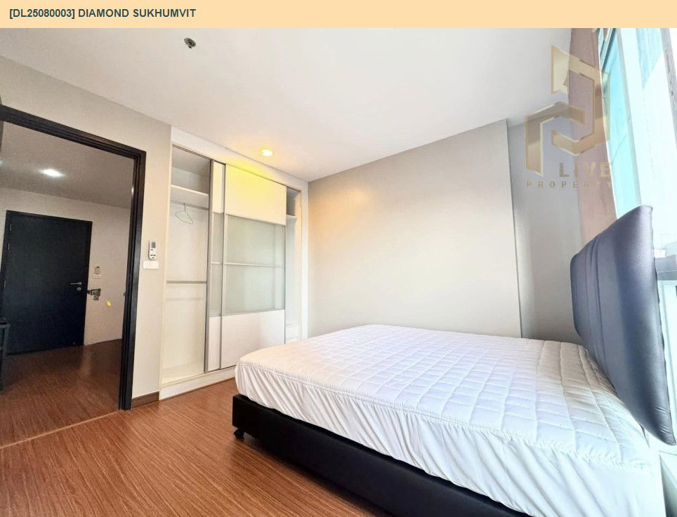 รูป MDL25080003 ให้เช่าคอนโด ไดมอนด์ สุขุมวิท (Diamond Sukhumvit) ใกล้ BTS อ่อนนุช พร้อมเข้าอยู่ โทรด่วน 0638692663 LineID @534wlwof - รูปที่ 5/10