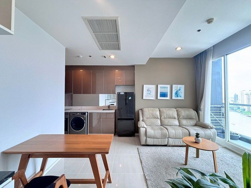 picture ✨ Hot deal for rent! ? Menam Residence River view Near BTS Saphan Taksin ✨ - 4/10
