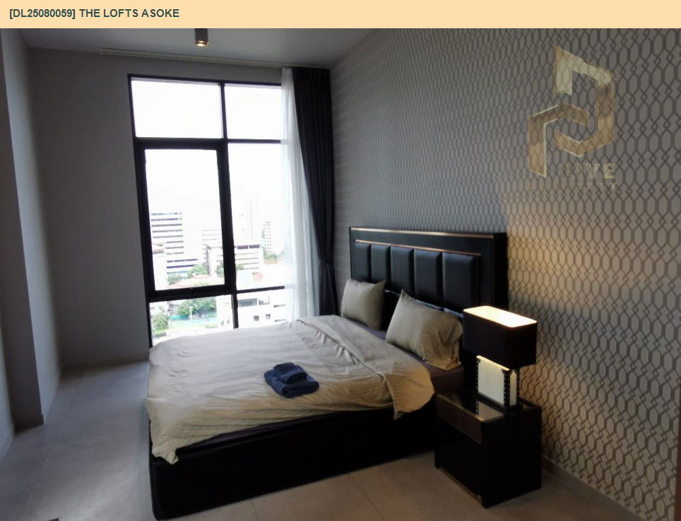 รูป DL25080059 ให้เช่าคอนโด เดอะ ลอฟท์ อโศก (The Lofts Asoke ) ใกล้ MRT เพชรบุรี พร้อมเข้าอยู่ โทรด่วน 0638692663 LineID @655ebbvc - รูปที่ 3/18