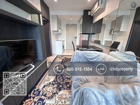 BESTDEAL FOR RENT  1 Bedroom  31 sqm. Special Price 16k/Month “IDEO MOBI RAMA 9” Near Phraram Kao 9 MRT Station 80 meters.