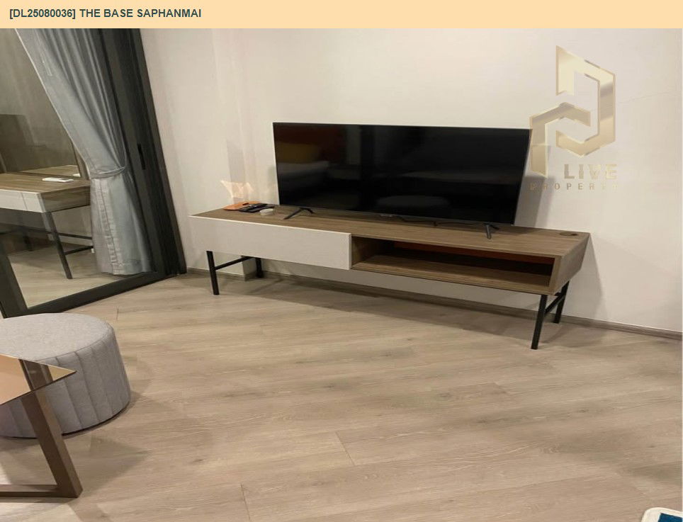 picture MDL25080036 Condo for rent, THE BASE Saphanmai near BTS Sai Yud, ready to move in, call urgently 0656133286 LineID @655ebbvc - 5/12