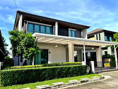 บ้านเดี่ยว เขตคลองสามวา : ขายบ้านเดี่ยว 2 ชั้น หมู่บ้าน ฮาบิเทีย ออร์บิต หทัยราษฏร์ 52 ตารางวา