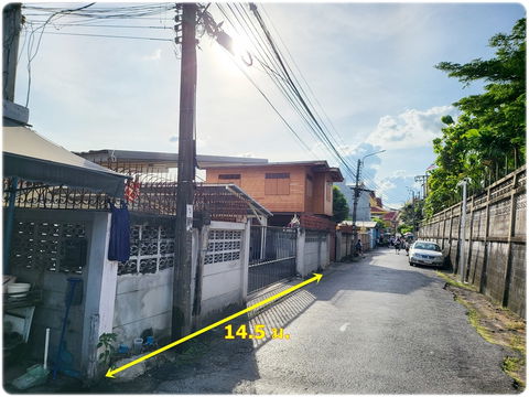 ที่ดิน 177 ตร.วา ติด MRT ดาวคะนอง เพียง 190 ม. เหมาะสร้างบ้าน-ออฟฟิศ-อพาร์ทเม้นท์