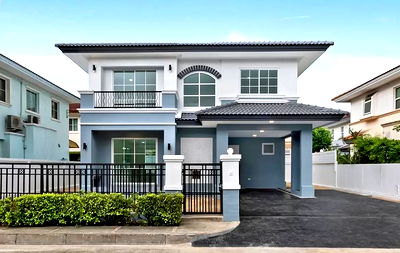 บ้านเดี่ยว เซ็นทรัล พลาซ่า เวสต์เกต : ขายบ้านเดี่ยว 2 ชั้น หมู่บ้าน มัณฑนา ราชพฤกษ์-นครอินทร์ 60 ตารางวา