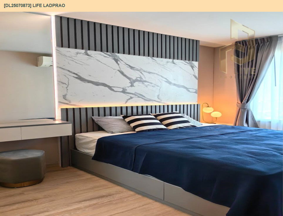 picture DL25070873 Condo for rent, Life Ladprao near BTS Ha Yaek Lat Phrao, ready to move in, call urgently 0656133286 LineID @655ebbvc - 5/13