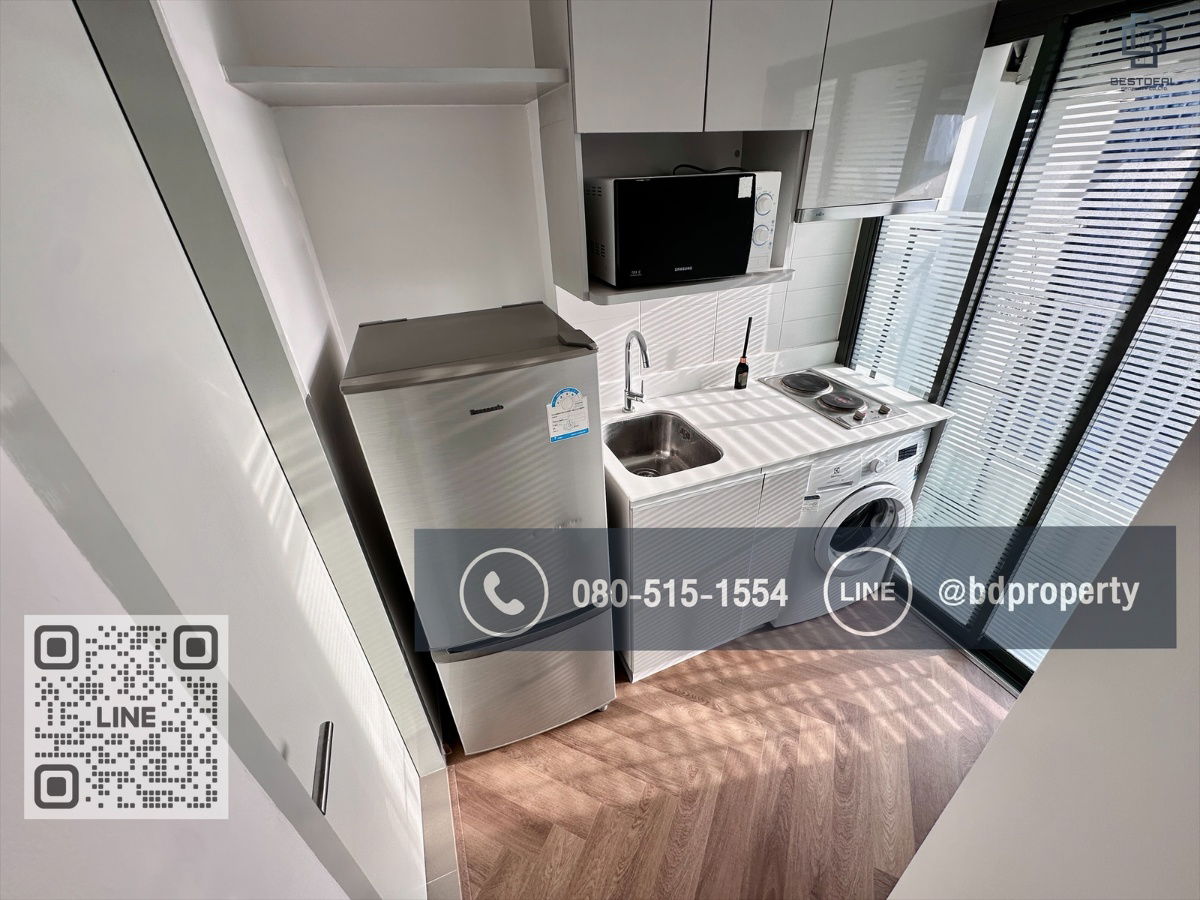 รูป Bestdeal ขายด่วน ราคาต่ำกว่าตลาด Studio 22 sqm.ขายเพียง 3.3 ล้านเท่านั้น ดูลงทุนไม่ควรพลาด ใกล้MRT และ เซ็นทรัลพระราม 9 เพียง 80 ม. - รูปที่ 7/8