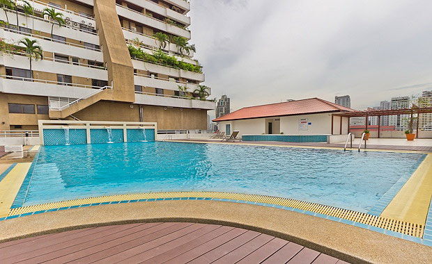 picture Condo for rent, newly decorated, Sukhumvit Living Town, size 67 sq m. - 16/19