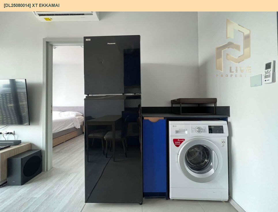 รูป DL25080014 ให้เช่าคอนโด เอ็กซ์ที เอกมัย (XT EKKAMAI) ใกล้ BTS เอกมัย พร้อมเข้าอยู่ โทรด่วน 0638692663 LineID @655ebbvc - รูปที่ 10/11