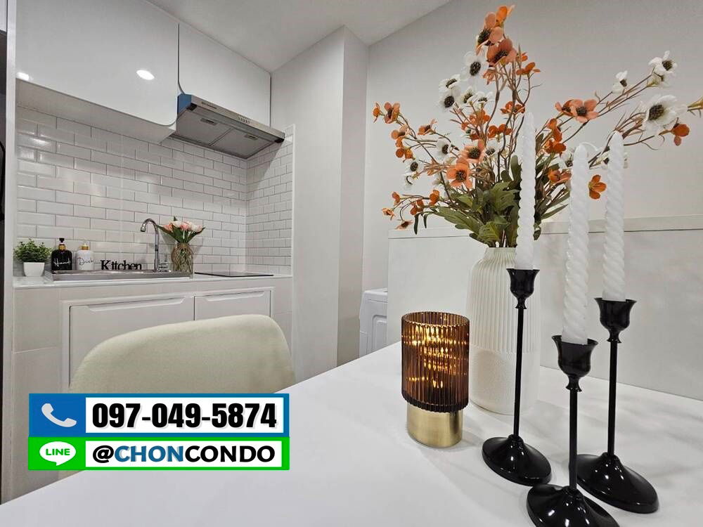 รูป Patio (พาทิโอ) บางแสน ชั้น3 ตึกA ชลบุรี---------ห้องมุม -------Tel 097-049-5874 (Line: @choncondo มี@ด้วย) - รูปที่ 18/23