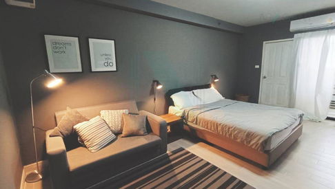 For Rent Condo CITY HOME SUKHUMVIT Building I1, Floor 2,Studio, Room size 29 sqm