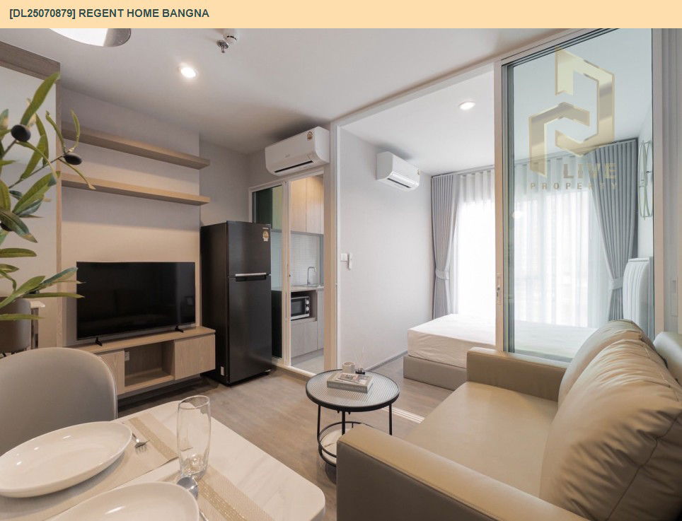 รูป DL25070879 ให้เช่าคอนโด รีเจ้นท์ โฮม บางนา (Regent home bangna) ใกล้ BTS บางนา พร้อมเข้าอยู่ โทรด่วน 0638692663 LineID @655ebbvc - รูปที่ 6/9