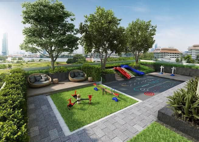 picture 🍃OwNan020825🍃 New room for rent at Na Reva Chereonnakorn new building beside Chao Praya river  - 10/12