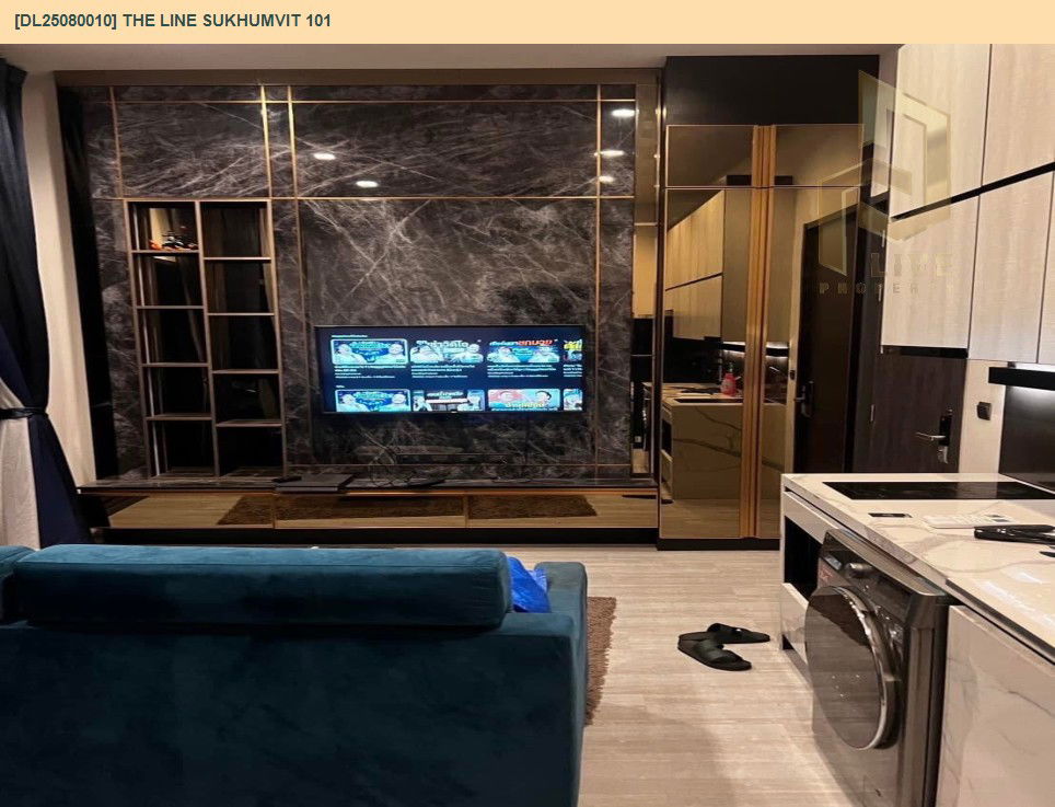 picture DL25080010 Condo for rent, THE LINE Sukhumvit 101 near BTS Punnawithi, ready to move in, call urgently 0656133286 LineID @534wlwof - 4/17