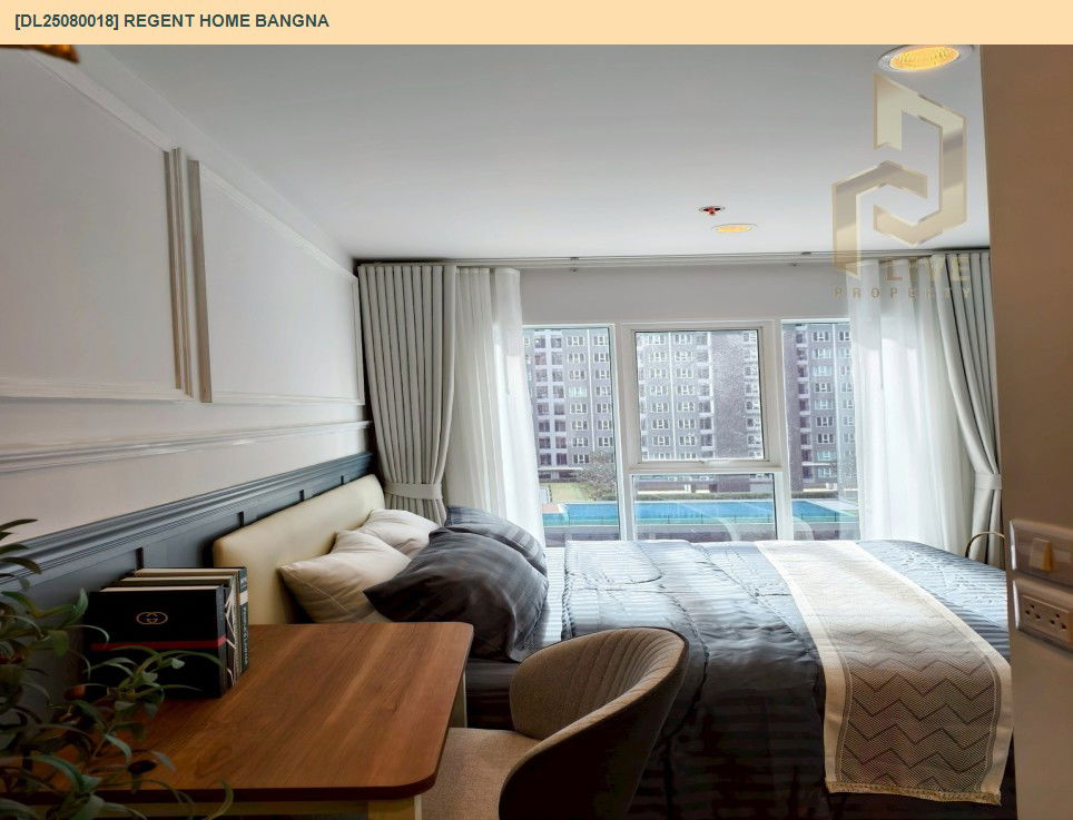 รูป DL25080018 ให้เช่าคอนโด รีเจ้นท์ โฮม บางนา (Regent home bangna) ใกล้ BTS บางนา พร้อมเข้าอยู่ โทรด่วน 0638692663 LineID @655ebbvc - รูปที่ 3/19