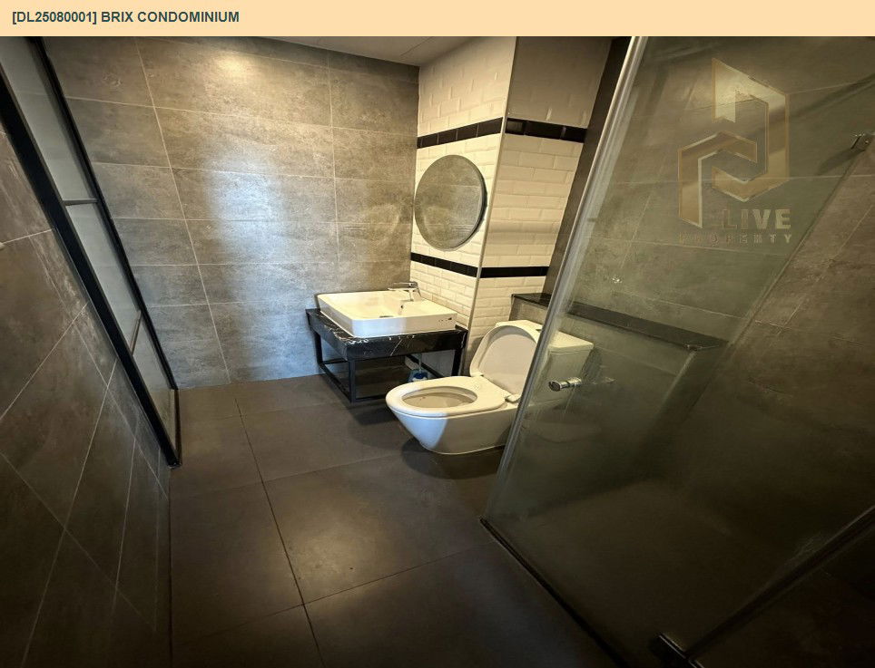 รูป DL25080001 ให้เช่าคอนโด บริกซ์ คอนโดมิเนียม (Brix Condominium) ใกล้ BTS สิรินธร พร้อมเข้าอยู่ โทรด่วน 0638692663 LineID @534wlwof - รูปที่ 8/11
