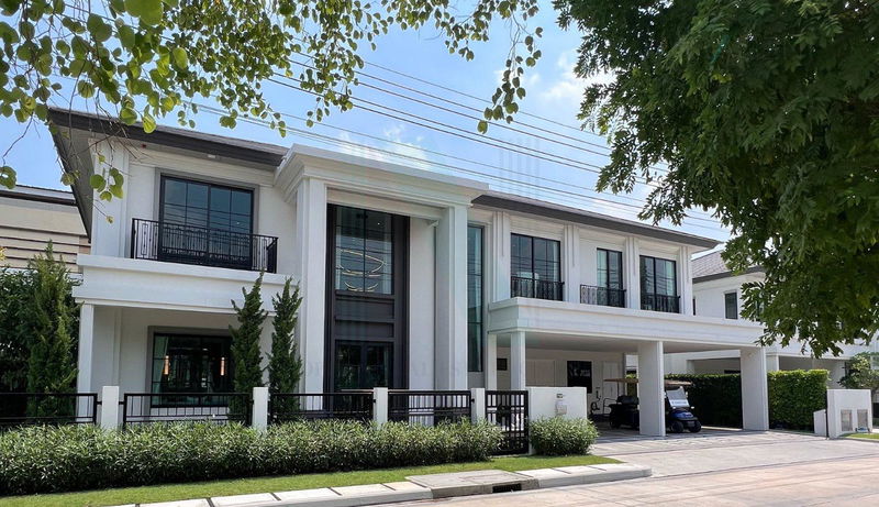 บ้านเดี่ยวให้เช่า : 📌 ให้เช่าบ้านเดี่ยว 2 ชั้น เศรษฐสิริ บางนา-สุวรรณภูมิ 5 ห้องนอน 6 ห้องน้ำ