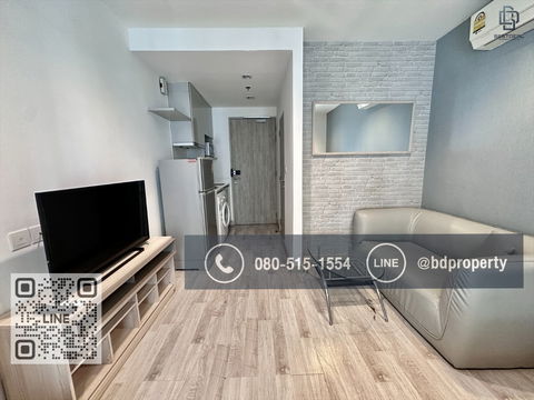  Bestdeal ขายด่วน  Studio 22 sqm.ห้องสวย เฟอร์ครบ ขายเพียง 2.99 ล้านเท่านั้น  ดูลงทุนไม่ควรพลาด ใกล้MRT และ เซ็นทรัลพระราม 9 เพียง 80 ม.