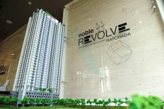 picture For rent Noble Revolve Ratchada. 1 bedroom 12X floor . - 3/8