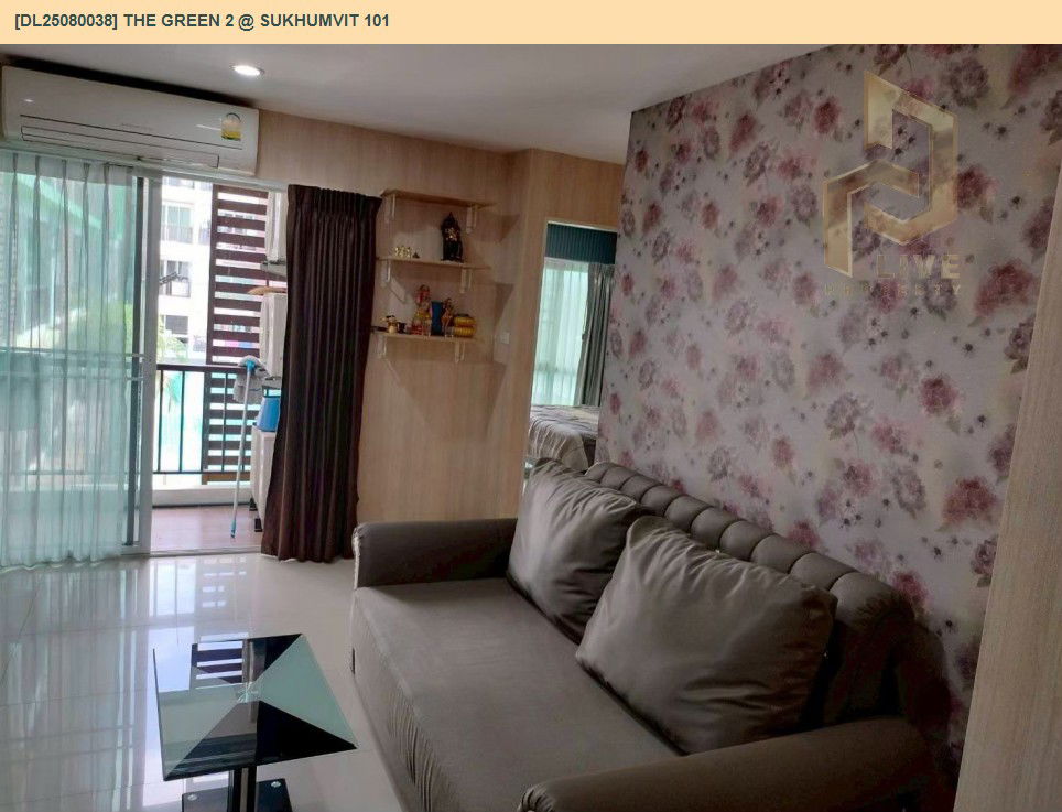picture MDL25080038 Condo for rent, The Green 2 @ Sukhumvit 101 near BTS Punnawithi, ready to move in, call urgently 0656133286 LineID @534wlwof - 2/17