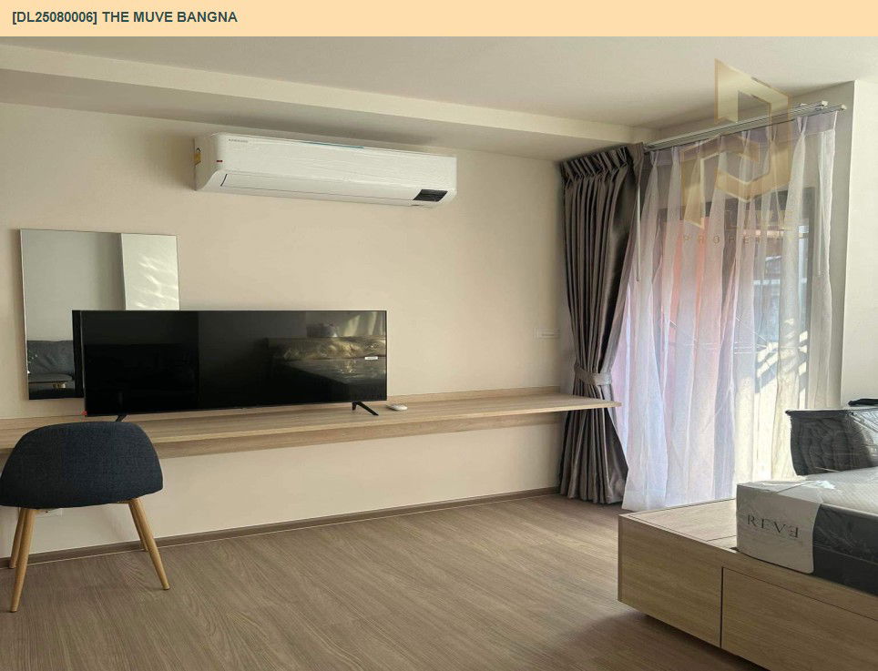 picture DL25080006 Condo for rent, THE MUVE Bangna near -, ready to move in, call urgently 0656133286 LineID @534wlwof - 4/9