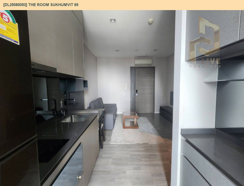 picture DL25080053 Condo for rent, The Room Sukhumvit 69 near BTS Phra Khanong, ready to move in, call urgently 0656133286 LineID @534wlwof - 9/16