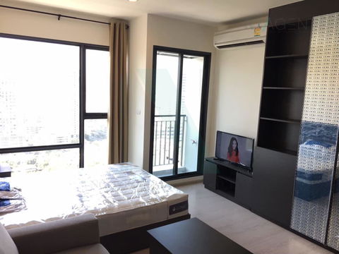 📌 For Rent Condo RHYTHM ASOKE Building 1, Floor 25,Studio, Room size 22.00 sqm