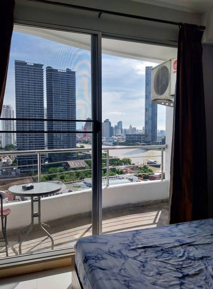 picture 🟢For Rent🟢Supalai River Place Charoen Nakhon 37, beautiful room, fully furnished 📱ADD LINE @nathong97 (Reply ⚡ 24 Hr) P767 - 5/9