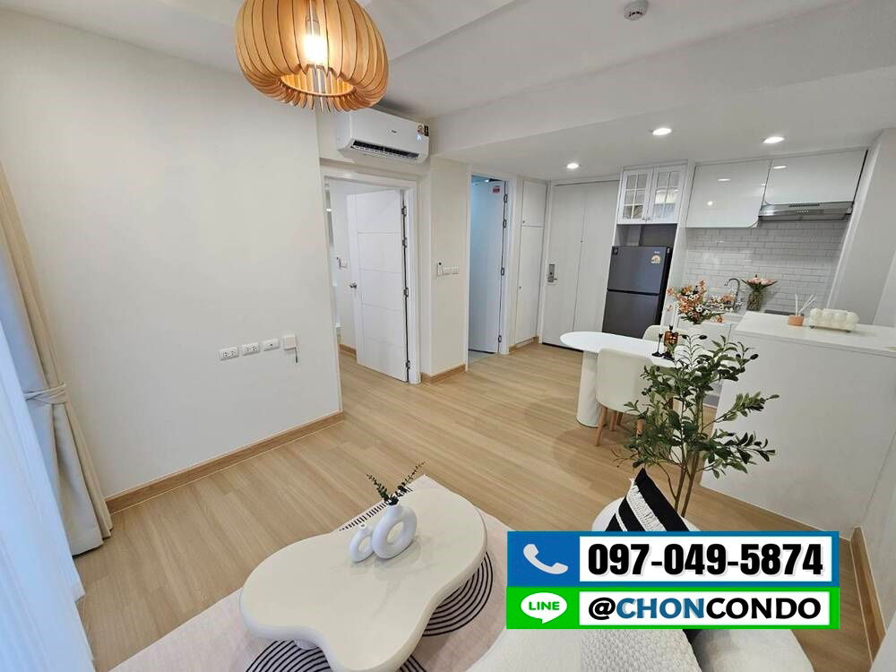 รูป Patio (พาทิโอ) บางแสน ชั้น3 ตึกA ชลบุรี---------ห้องมุม -------Tel 097-049-5874 (Line: @choncondo มี@ด้วย) - รูปที่ 6/23