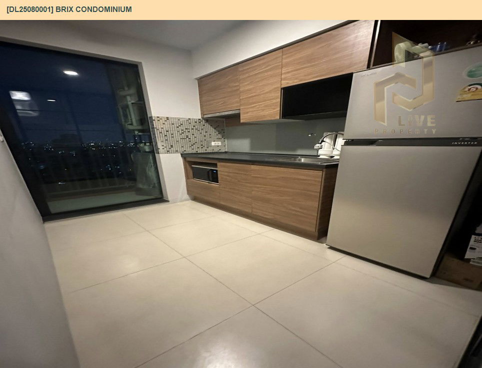 รูป DL25080001 ให้เช่าคอนโด บริกซ์ คอนโดมิเนียม (Brix Condominium) ใกล้ BTS สิรินธร พร้อมเข้าอยู่ โทรด่วน 0638692663 LineID @534wlwof - รูปที่ 10/11