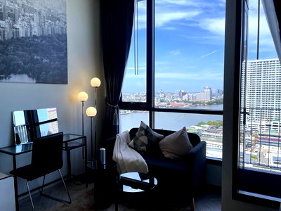 Condos for rent : Code: KJ8007  for rent Chapter Charoennakhon - Riverside // Line ID: @kjcondo (with @) //
