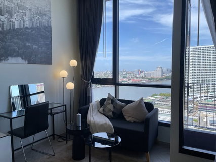 รูปภาพ Code: KJ8007  ให้เช่า Chapter Charoennakhon - Riverside 🔥🔥 จองเดือนนี้รับส่วนลด1,000บาท 🔥🔥 @kjcondo (มี@ข้างหน้าด้วยนะคะ)