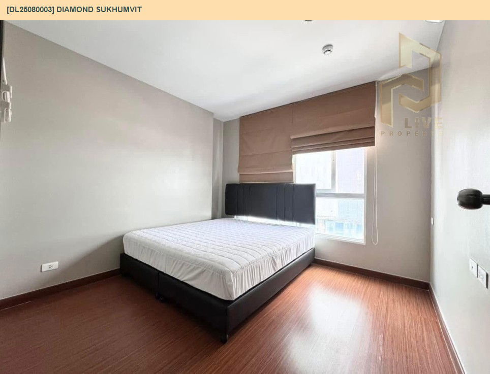 รูป DL25080003 ให้เช่าคอนโด ไดมอนด์ สุขุมวิท (Diamond Sukhumvit) ใกล้ BTS อ่อนนุช พร้อมเข้าอยู่ โทรด่วน 0638692663 LineID @534wlwof - รูปที่ 3/10