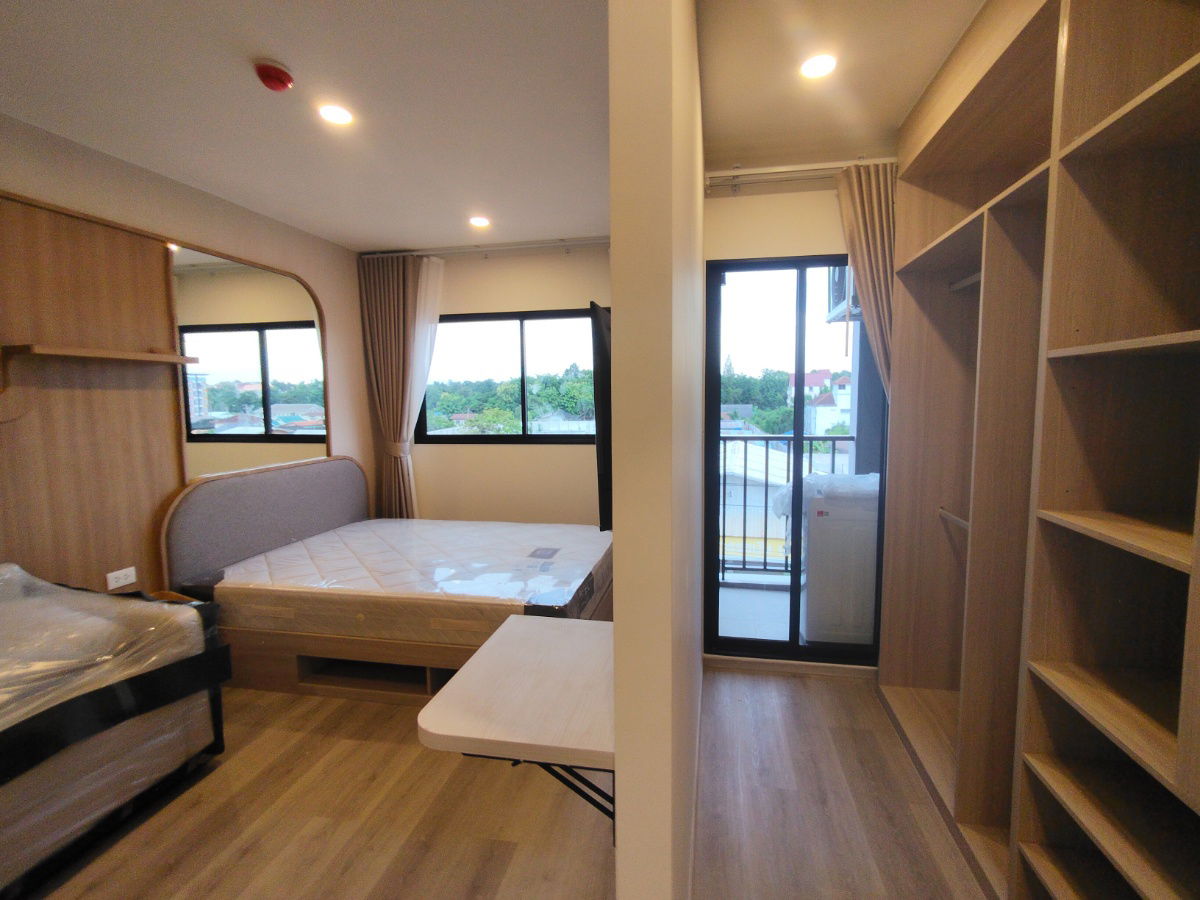 รูป K1602 ให้เช่าคอนโดใหม่เอี่ยม The Origin Campus KhonKaen #ใกล้มหาวิทยาลัยขอนแก่น #หลังโลตัสโนนม่วง #มีเครื่องซักผ้า  - รูปที่ 2/15