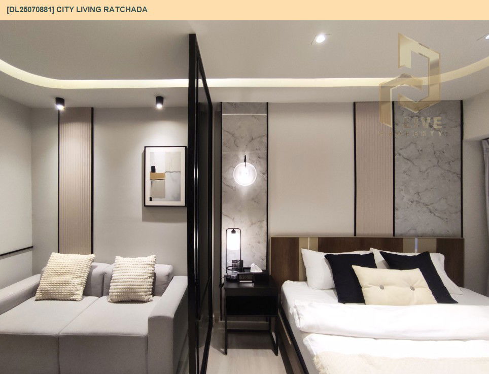 picture DL25070881 Condo for rent, City Living Ratchada near MRT ห้วยขวาง, ready to move in, call urgently 0656133286 LineID @655ebbvc - 5/13