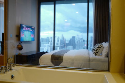 For Rent - The ESSE Asoke , Super Luxury , 2 bedrooms 2 bathrooms
