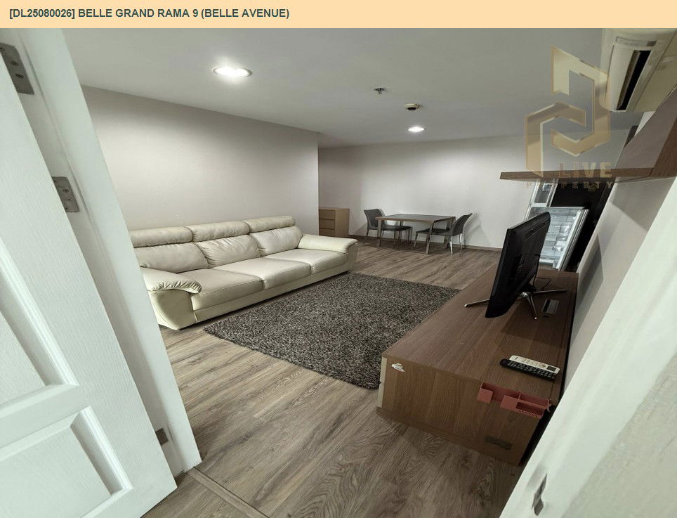 picture DL25080026 Condo for rent, Belle Grand Rama 9 (Belle Avenue) near MRT พระราม 9, ready to move in, call urgently 0656133286 LineID @655ebbvc - 12/13