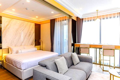 เช่าคอนโด MRT สีลม : ให้ เช่า คอนโด ติด MRT สามย่าน ใจกลางเมือง Ashton chula-silom 1 นอน 32 ตร.ม. ชั้น 44 วิวสวย เฟอร์ครบ ใกล้มหาลัยจุฬา