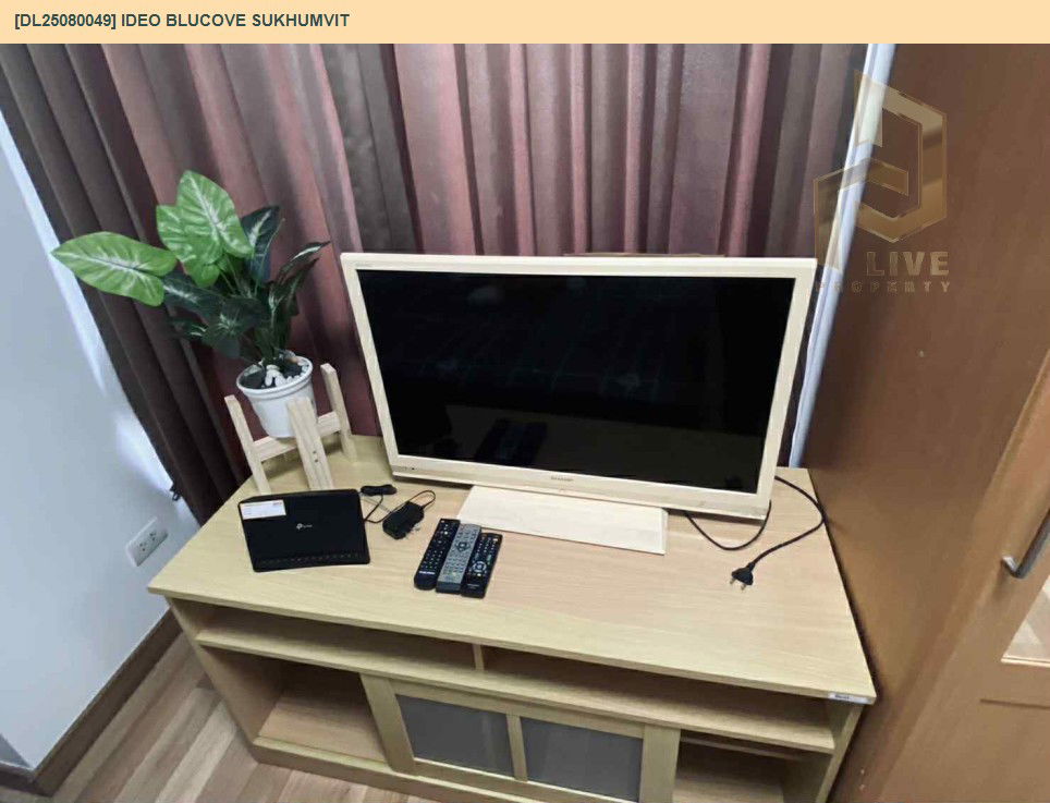 picture DL25080049 Condo for rent, IDEO Blucove Sukhumvit near BTS Udom Suk, ready to move in, call urgently 0656133286 LineID @655ebbvc - 3/11