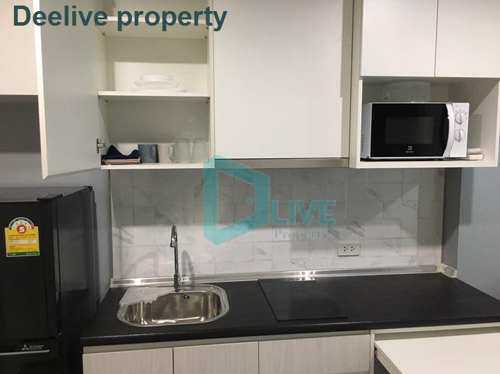picture DL006103 Condo for rent, Rich Park @ Triple Station near Airport Rail Link Hua Mak, ready to move in, call urgently 0656133286 LineID @655ebbvc - 5/8