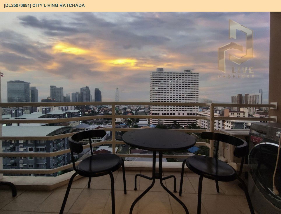 picture DL25070881 Condo for rent, City Living Ratchada near MRT ห้วยขวาง, ready to move in, call urgently 0656133286 LineID @655ebbvc - 8/13