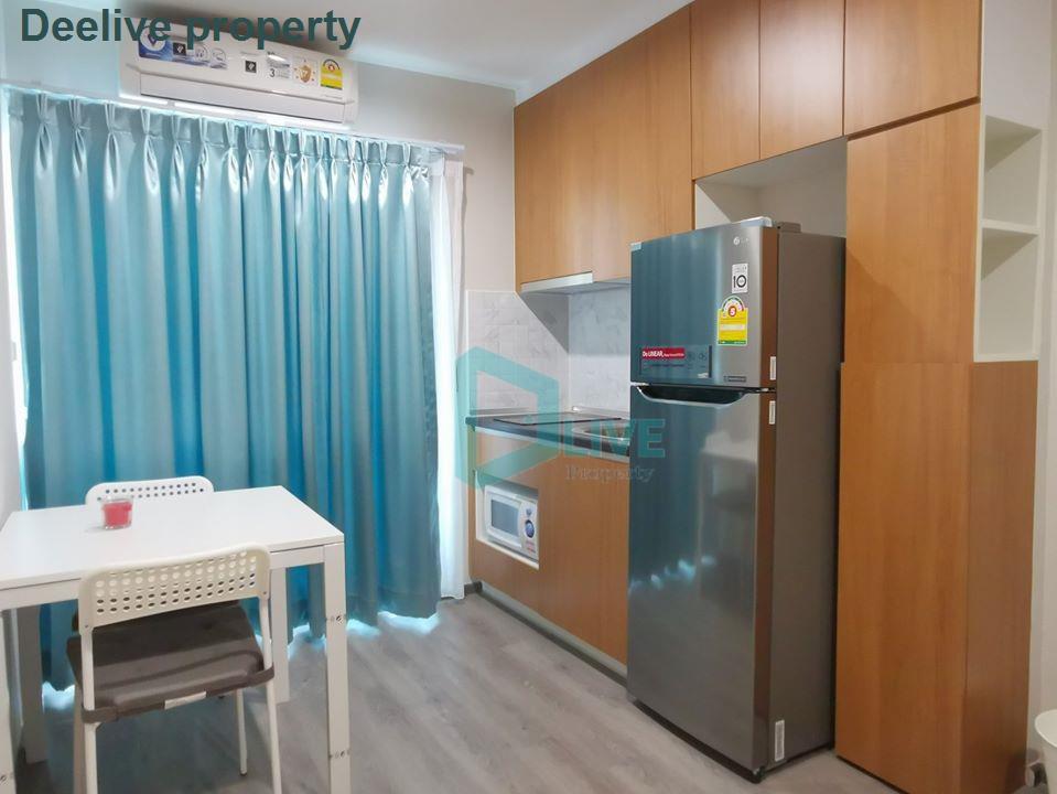 picture DL001700 Condo for rent, Rich Park @ Triple Station near Airport Rail Link Hua Mak, ready to move in, call urgently 0656133286 LineID @655ebbvc - 2/8