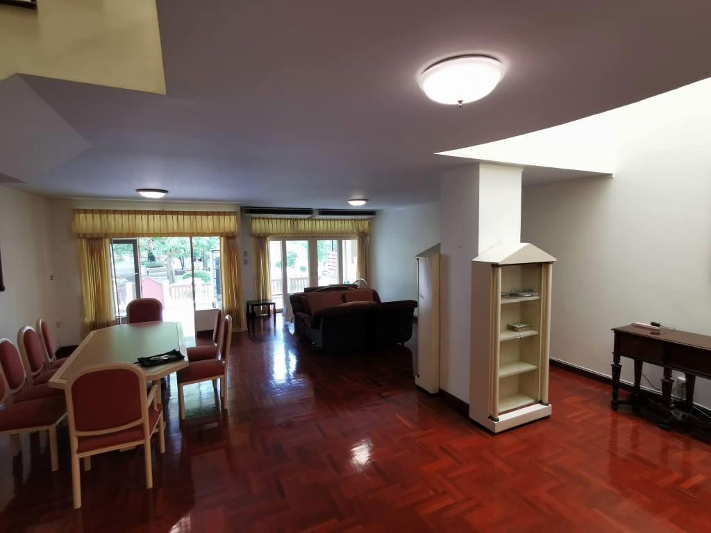 picture Townhouse for rent, 24-hour security, 3 floors, 4 bedrooms, 5 bathrooms, area over 350 sq m. Vibhavadi Rangsit-Ratchadaphisek - 30/57