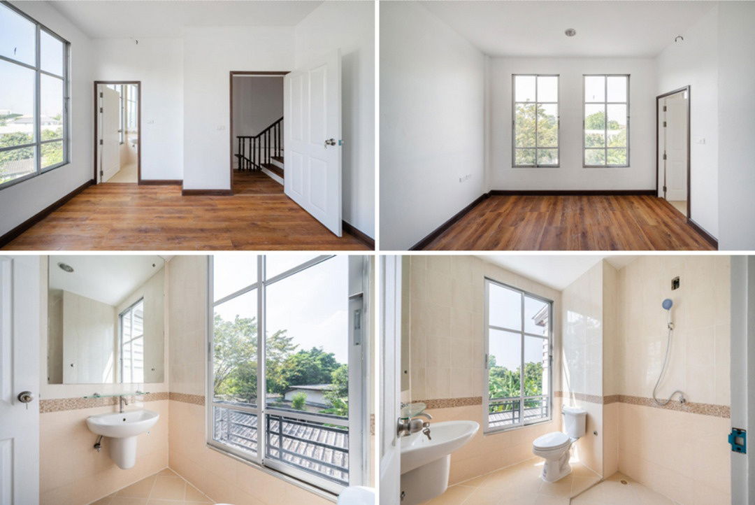 รูป Call : 092-441-1881 บ้านกลางเมือง มอนติคาร์โล ทาวน์โฮม Renovate ใหม่ 22 ตารางวา 3 ห้องนอน 4 ห้องน้ำ จอดรถ 3 คัน ใกล้รถไฟฟ้าสายสีแดง วัดเสมียนนารี - รูปที่ 10/12