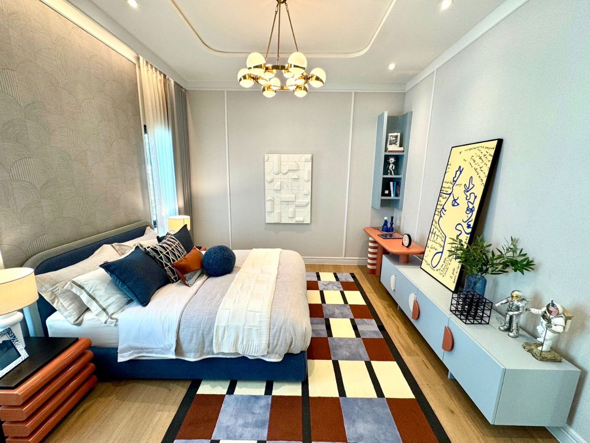 รูป เปิดขายบ้านตัวอย่าง ตกแต่งครบ ทำเลสวยหน้าสวน โครงการณริณสิริ กรุงเทพกรีฑา พร้อมให้คุณเป็นเจ้าของ - รูปที่ 12/13