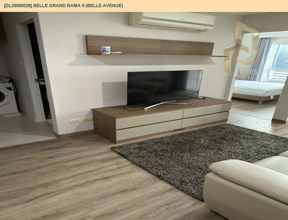 picture DL25080026 Condo for rent, Belle Grand Rama 9 (Belle Avenue) near MRT พระราม 9, ready to move in, call urgently 0656133286 LineID @655ebbvc - 4/13
