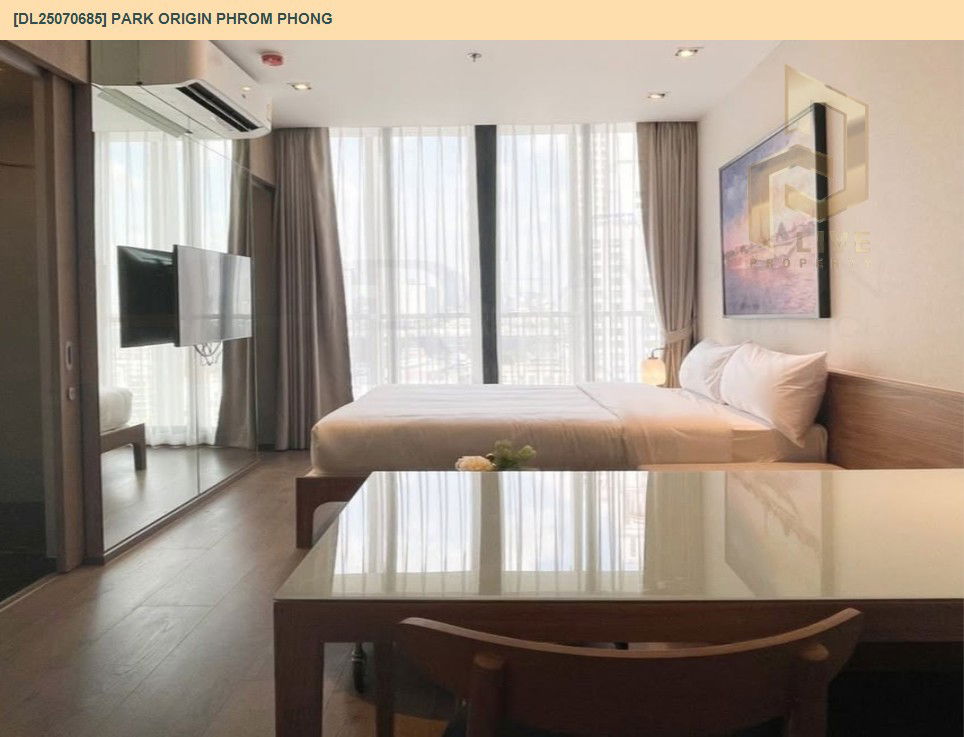 รูป DL25070685 ให้เช่าคอนโด พาร์ค ออริจิ้น พร้อมพงษ์ (PARK ORIGIN PHROM PHONG) ใกล้ BTS พร้อมพงษ์ พร้อมเข้าอยู่ โทรด่วน 0638692663 LineID @655ebbvc - รูปที่ 2/6