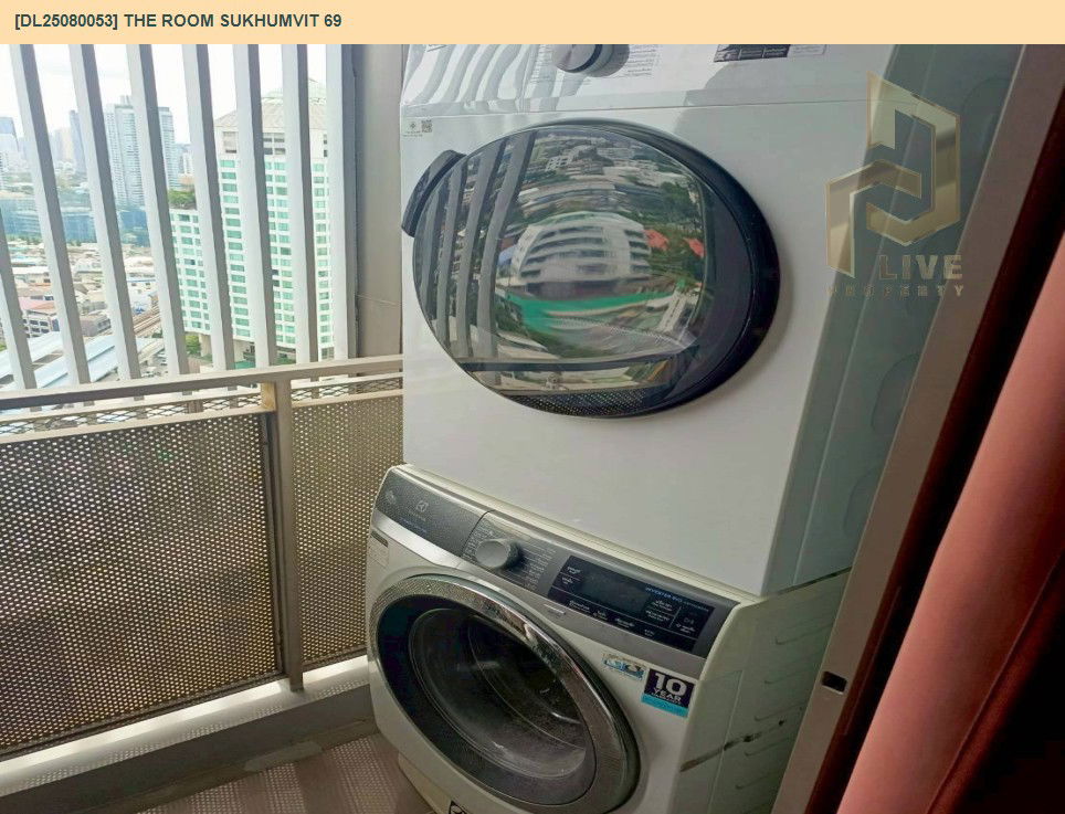 picture DL25080053 Condo for rent, The Room Sukhumvit 69 near BTS Phra Khanong, ready to move in, call urgently 0656133286 LineID @534wlwof - 10/16