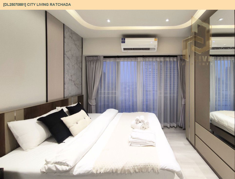 picture DL25070881 Condo for rent, City Living Ratchada near MRT ห้วยขวาง, ready to move in, call urgently 0656133286 LineID @655ebbvc - 4/13